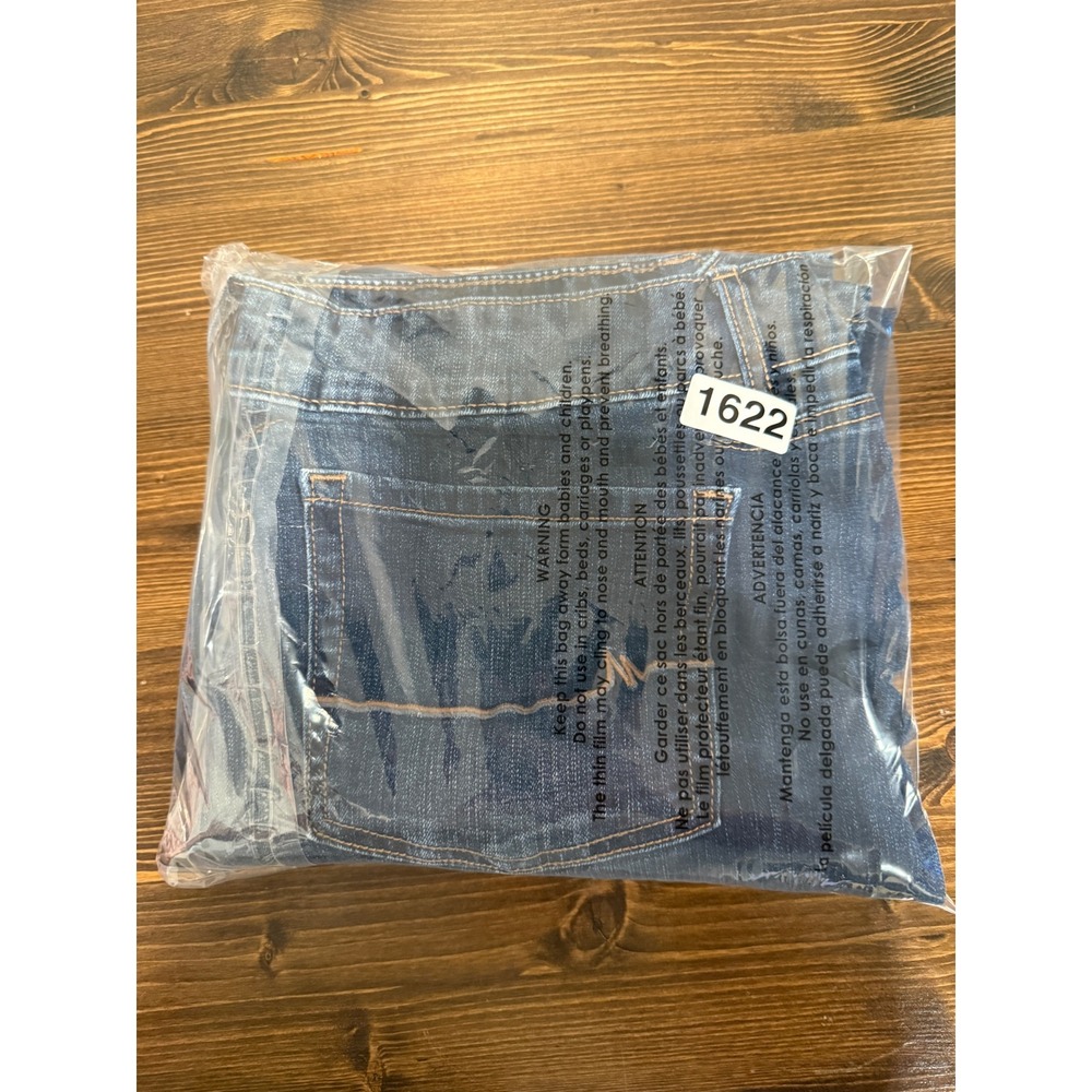 m jeans by maurices Mid Rise Dark Wash Bootcut‎ Denim Jeans Women's Size 18W - Picture 10 of 10